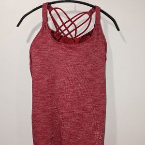Lululemon Sunset Salutation Tank, size 4
